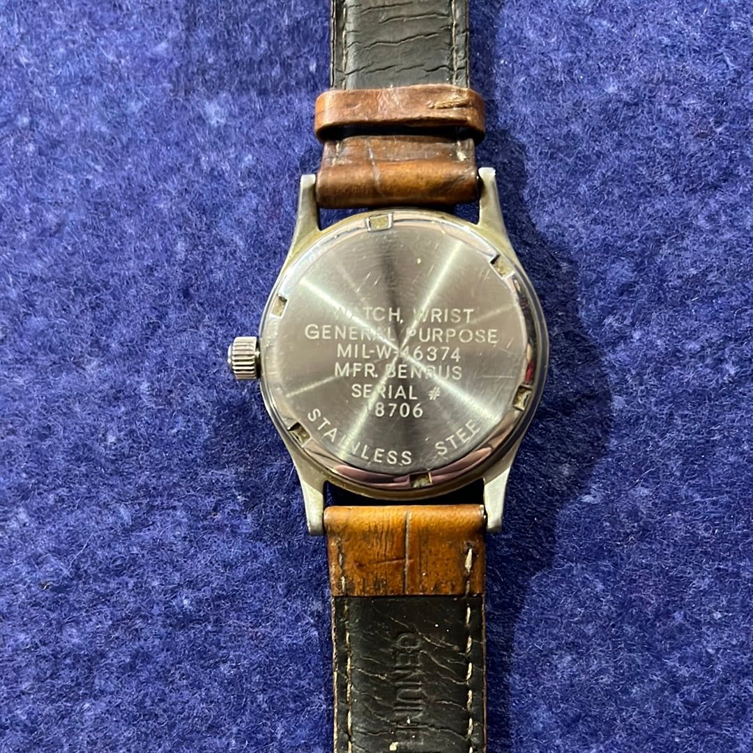 Vintage Benrus Military issued Watch