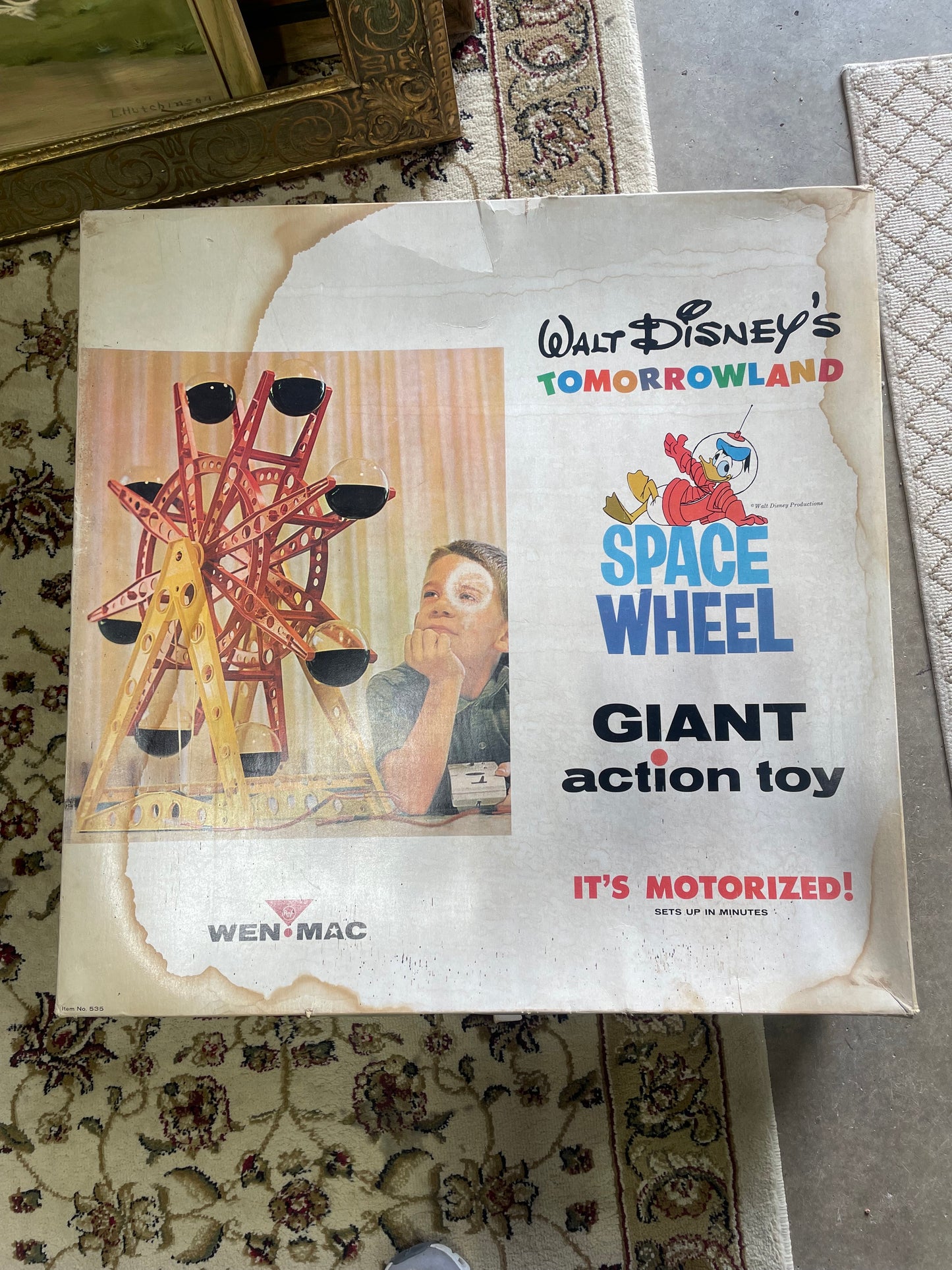 1960s Walt Disney Space Wheel