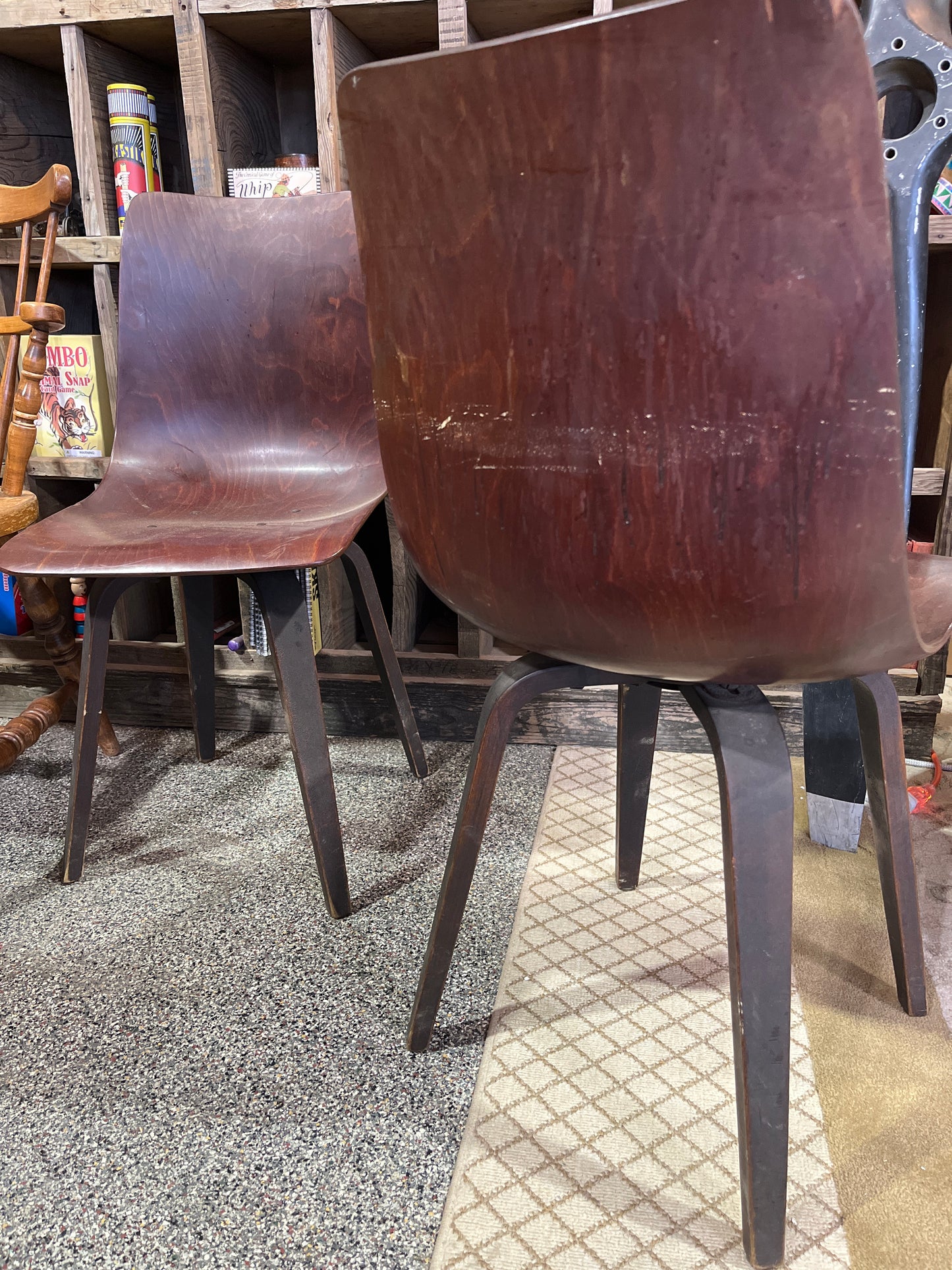 Mid Century German Pagwood Chair