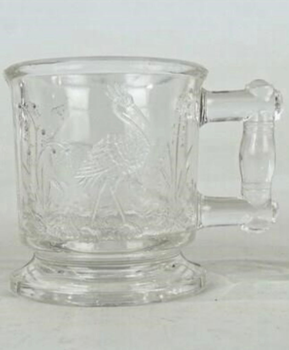 1880's Dithridge Heron and Peacock EAPG