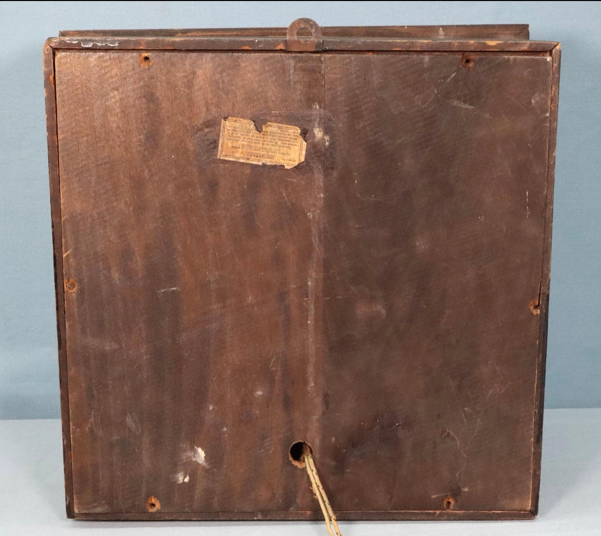 Gilbert Wooden Boxed Wall Clock