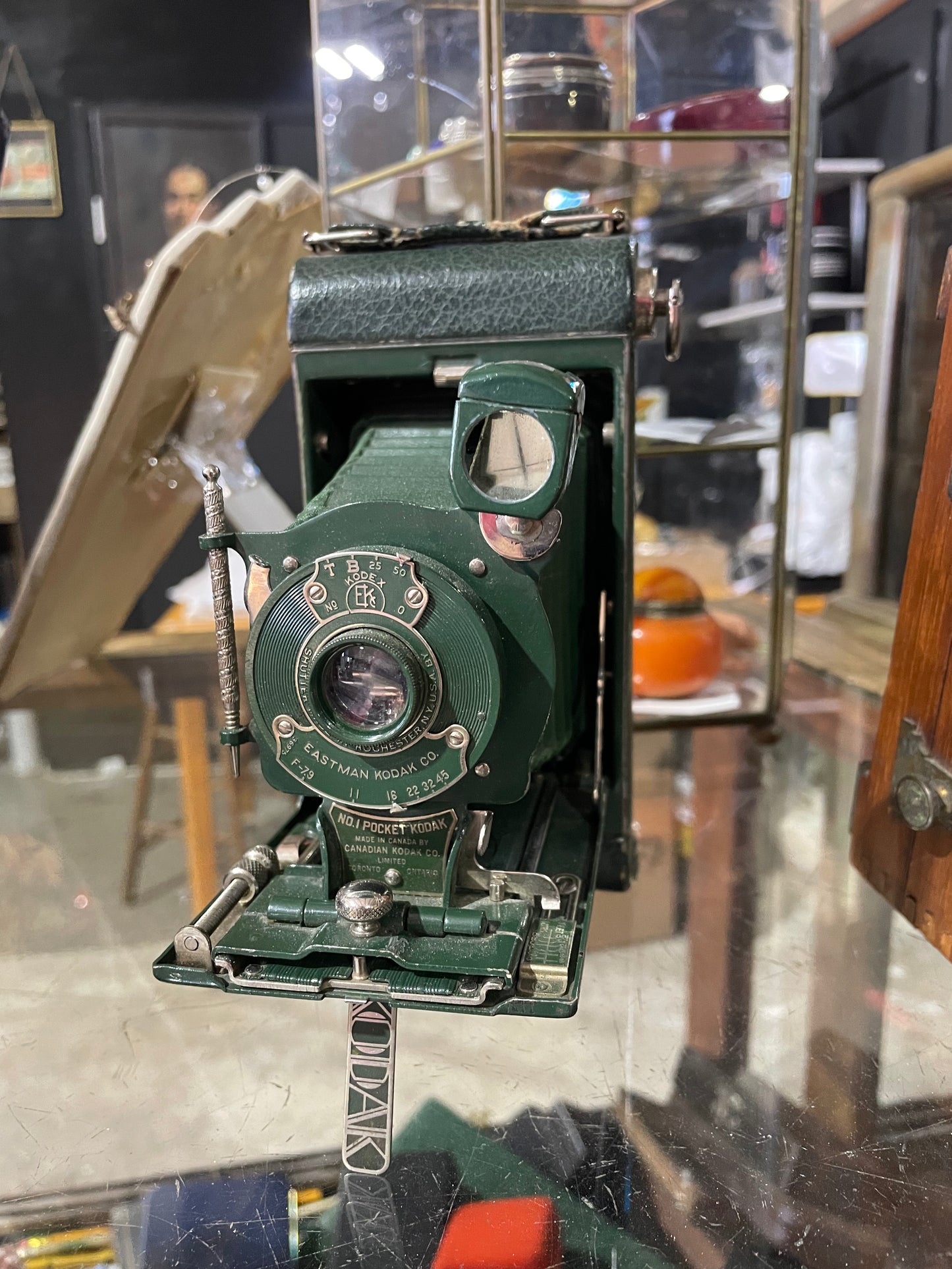 Rare 1915 Green Kodak Junior No 1
