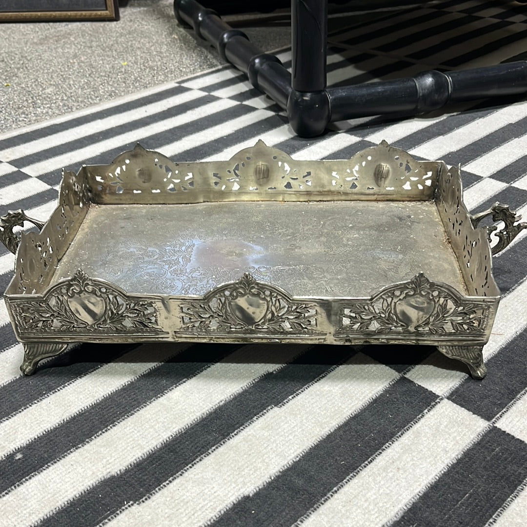 Vintage Silverplate Tray