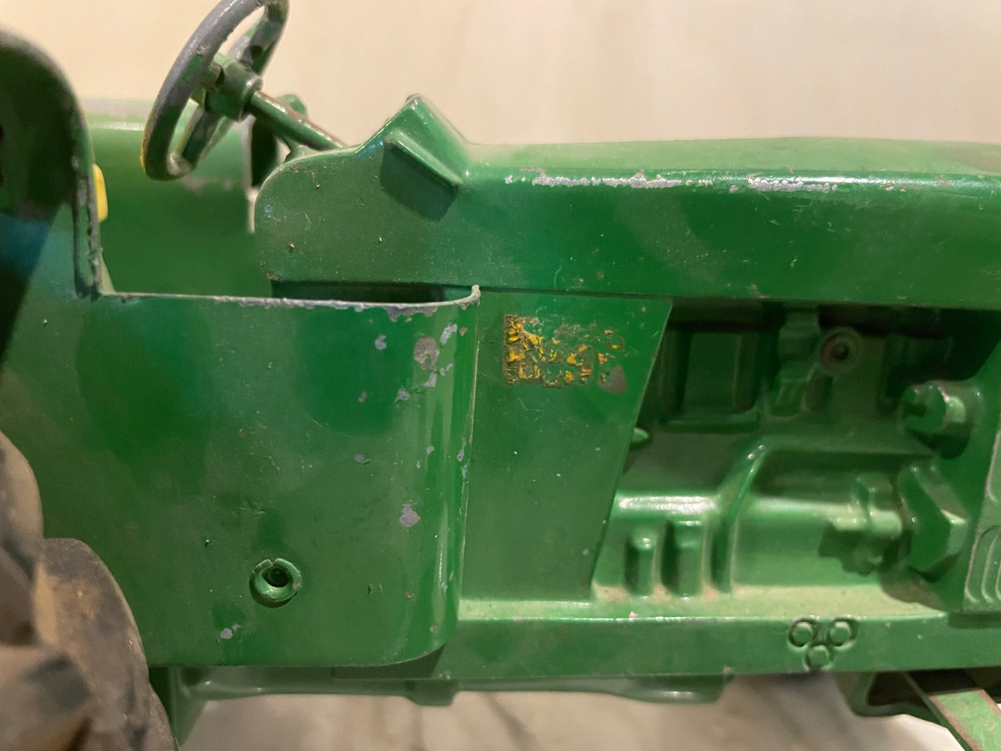 Vintage Ertl 70s Metal Farm Tractor Toy