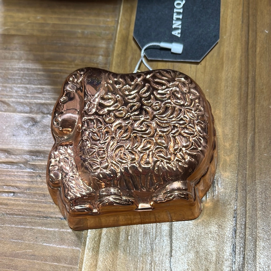 Vintage Sheep Copper Mold