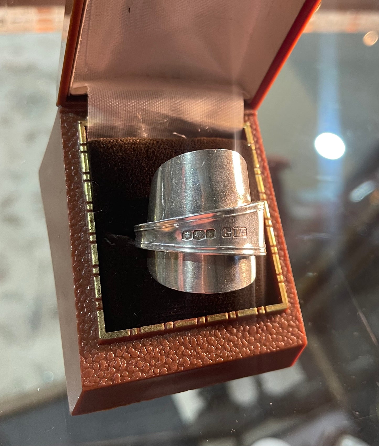 Vintage Sterling Ring, Size 8