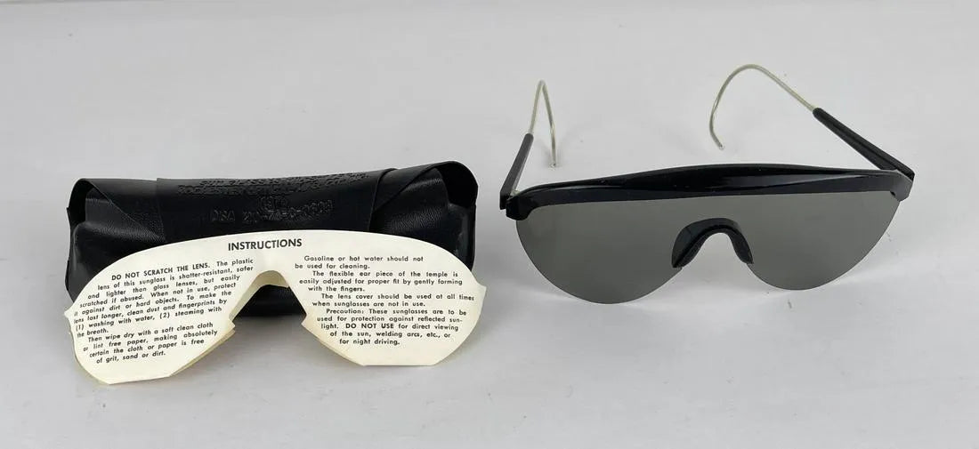 vietnam goggles Vietnam War Aviator Sunglasses w/ Case – Antiqueology