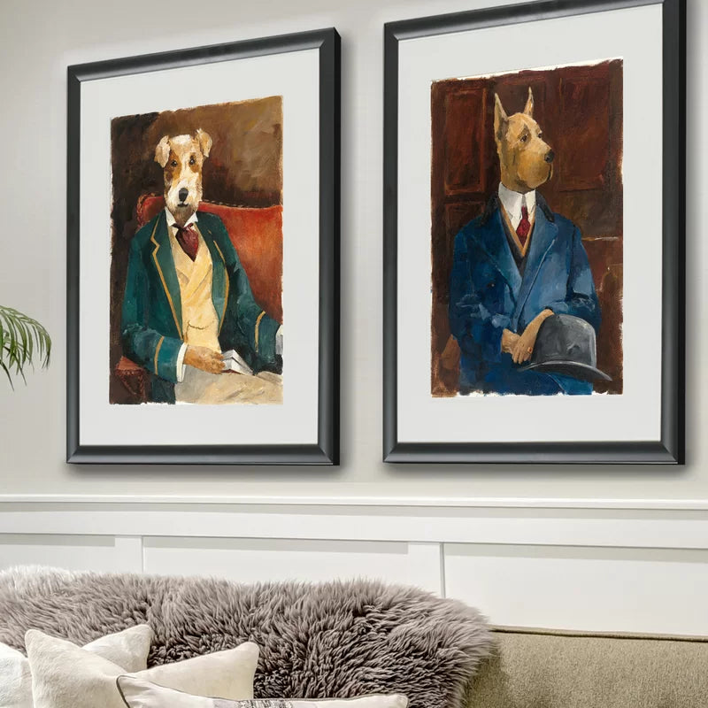 Lord Blue, Framed Print