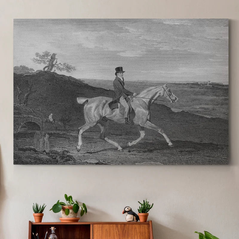 Hackney, Print on Canvas