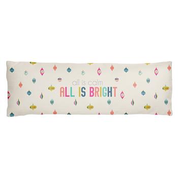 All is Bright Lumbar Pillow