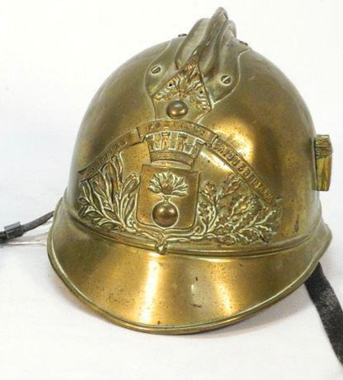 Antique French Fire Helmet