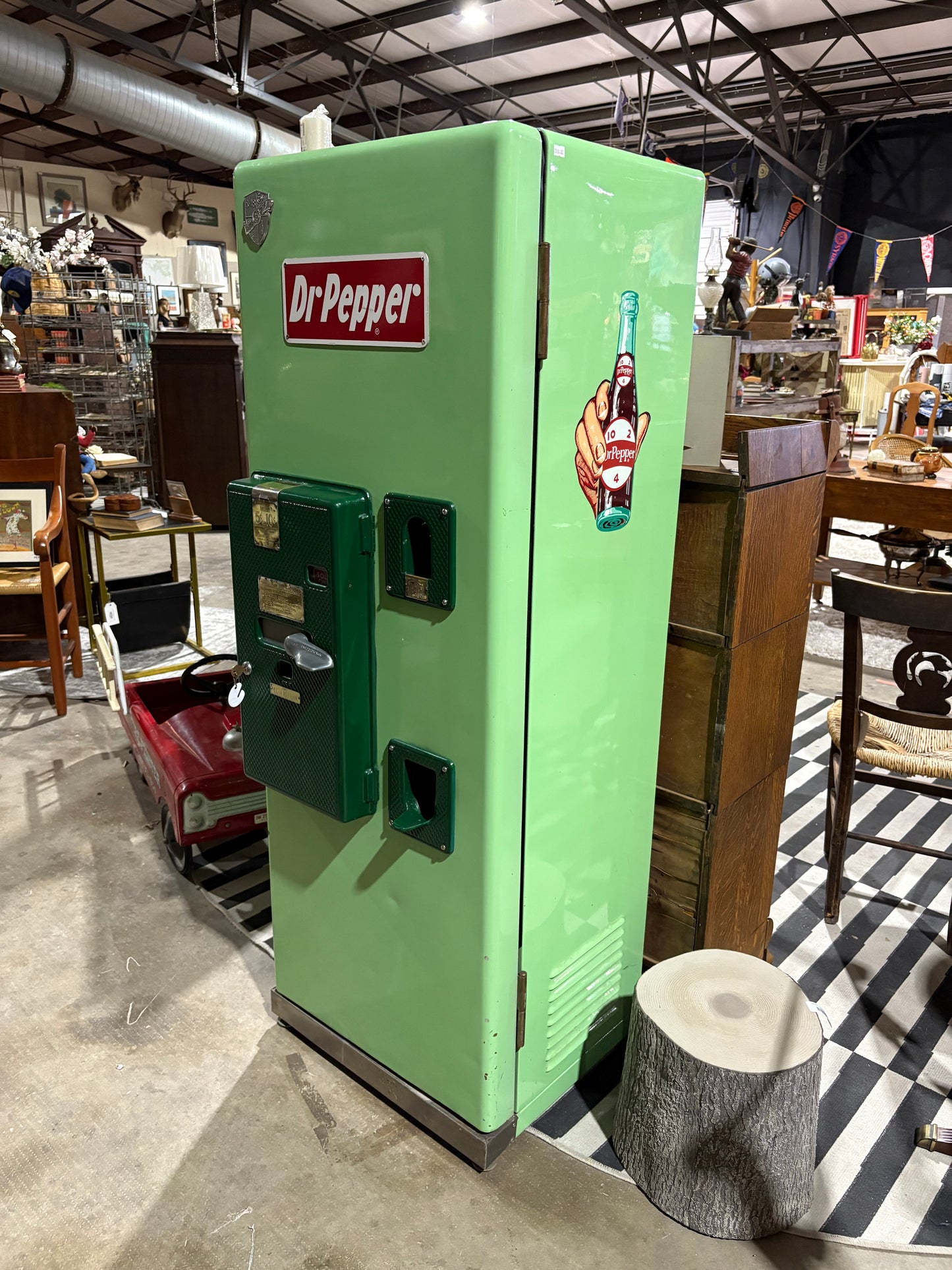 Vintage Dr. Pepper Machine