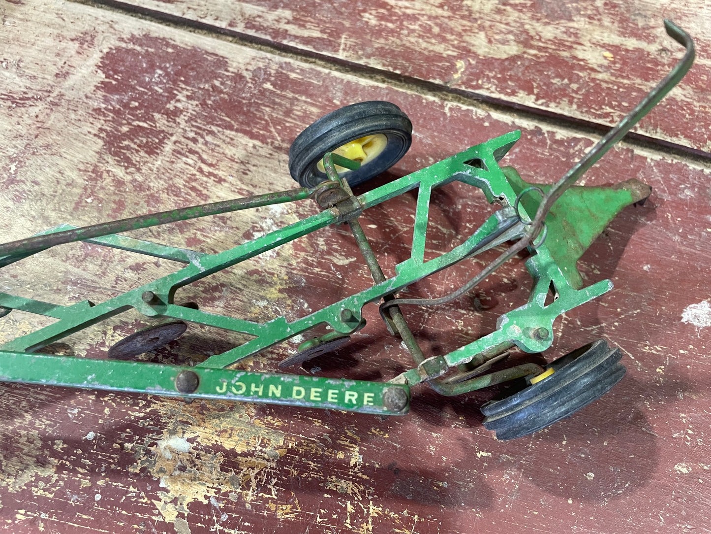 Vintage John Deere ERTL 4 Bottom Plow Toy