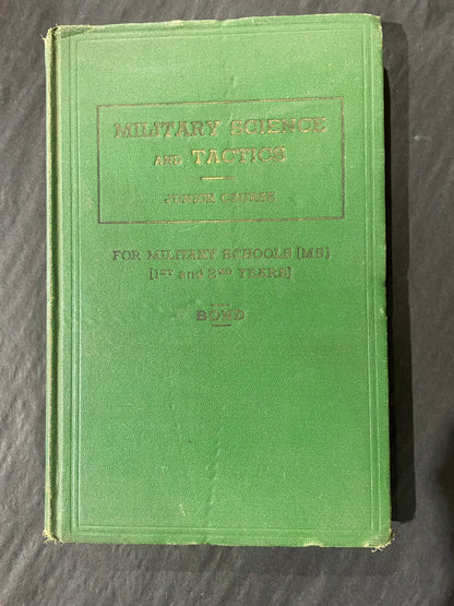 Military Science & Tactics, First Edition