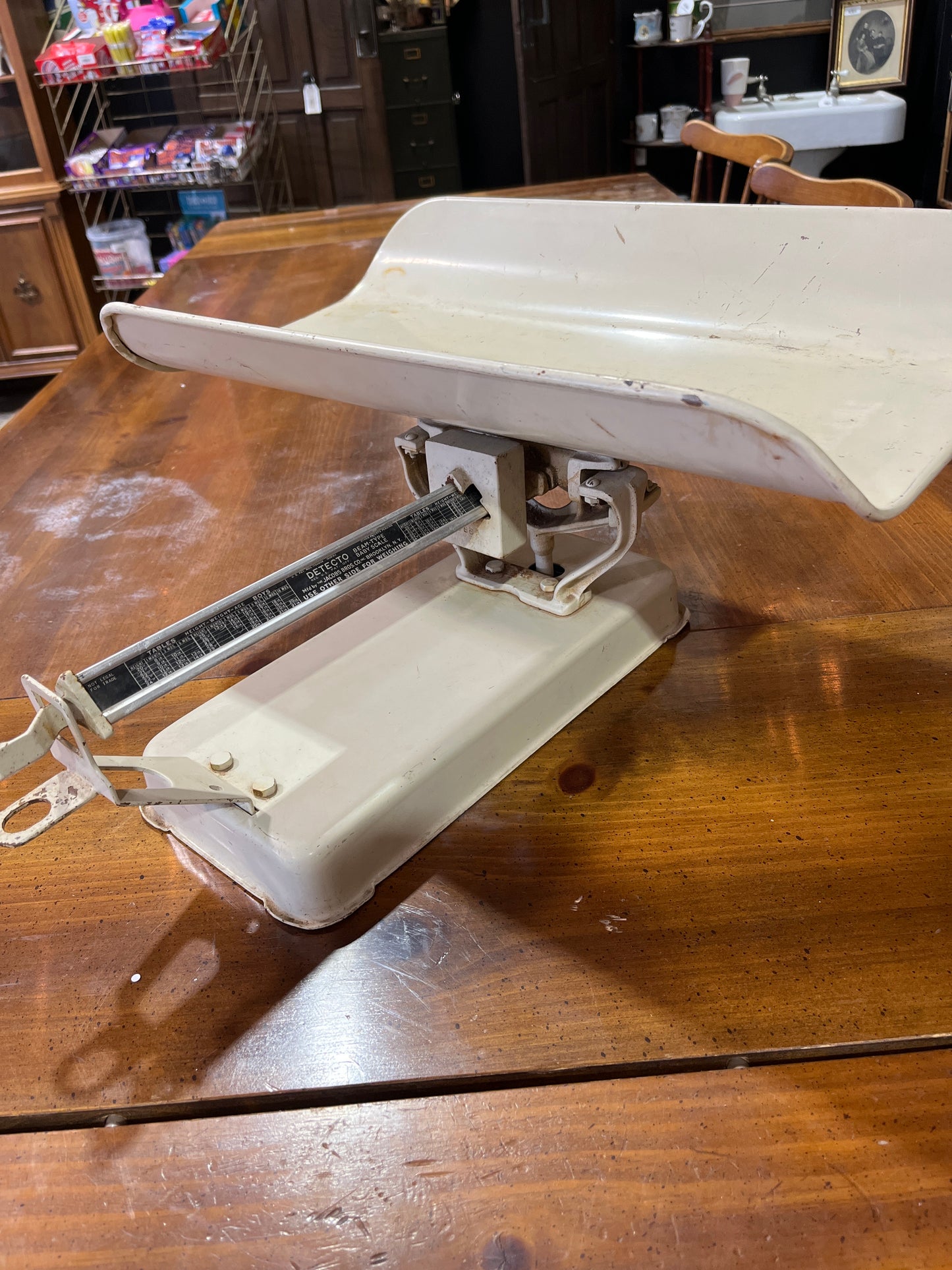 Vintage Detecto Baby Scale