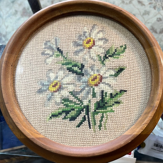 Needlepoint Flowers