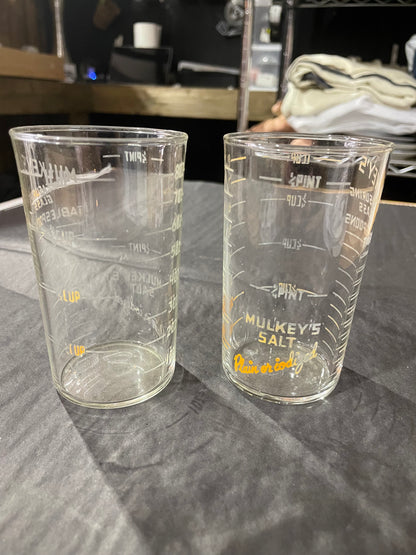 Rare Pair of Mulkey's Measuring Glasses