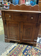 Primitive Walnut Cabinet, 19th century