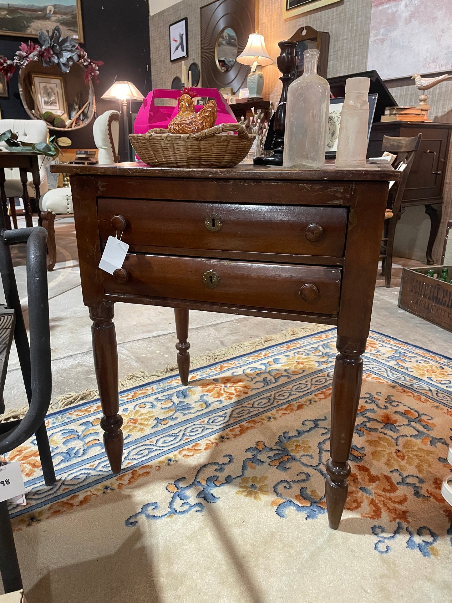 19th C. Accent Table