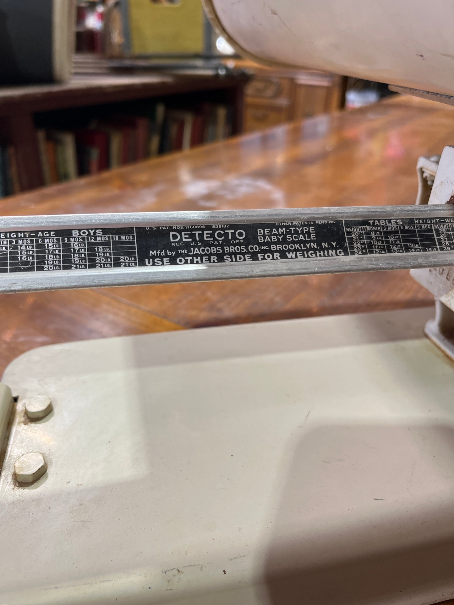 Vintage Detecto Baby Scale