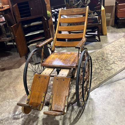 1937 Historic Oak Wheelchair