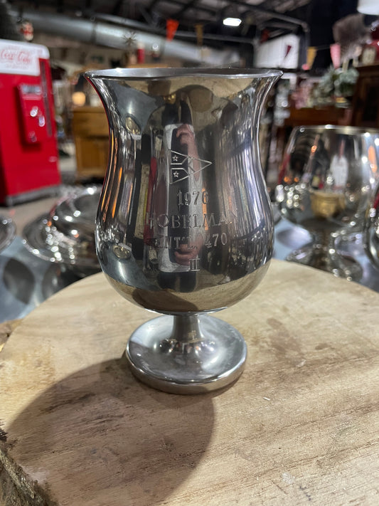 1978 Silver Sailing Trophy, Footed Goblet