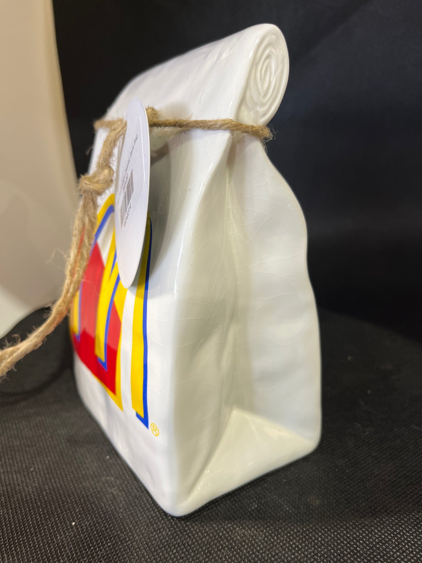 1990s McDonald's Ceramic Bank Bag