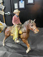 1940s Western Figurine, Historic Owner