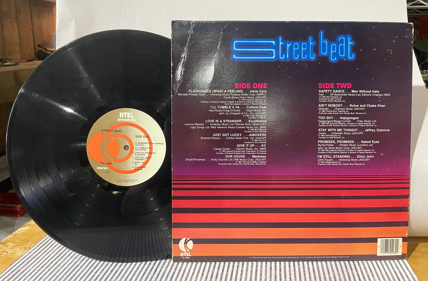 1984 Street Beat Record Album