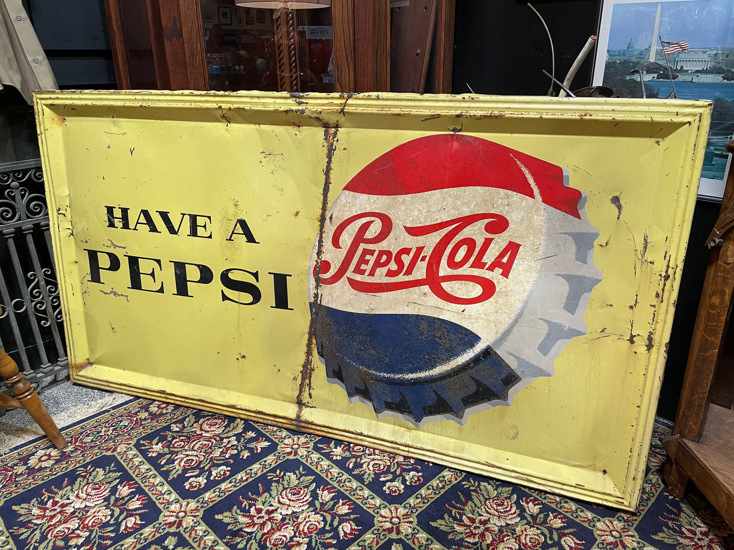 1961 Pepsi-Cola Sign