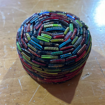 Beaded Trinket Box