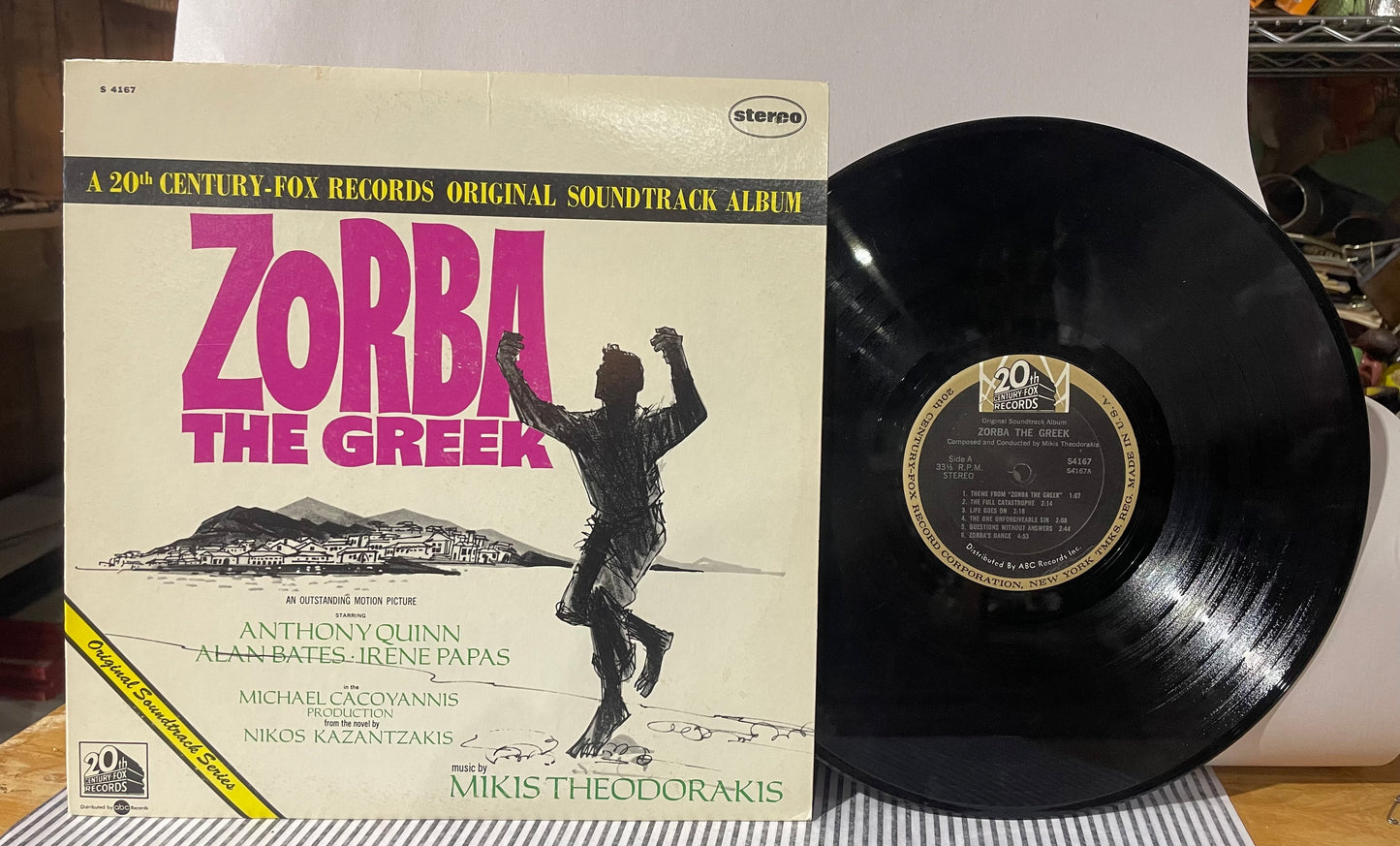 Original Zorba Record Album