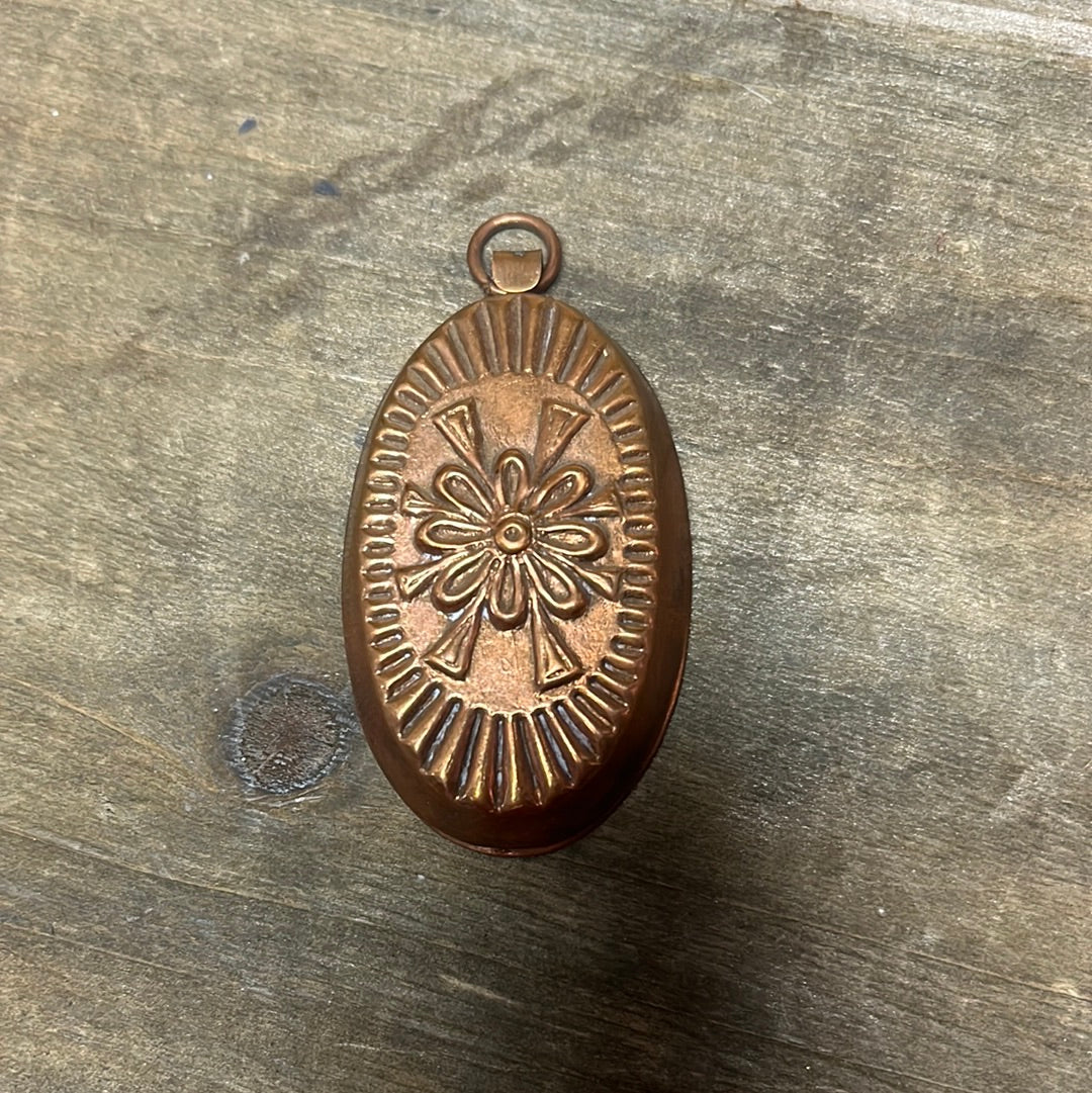Copper candy mold