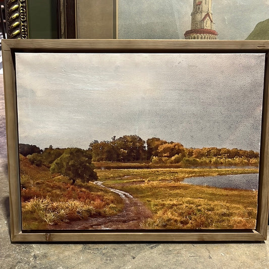 Country Scene on Canvas