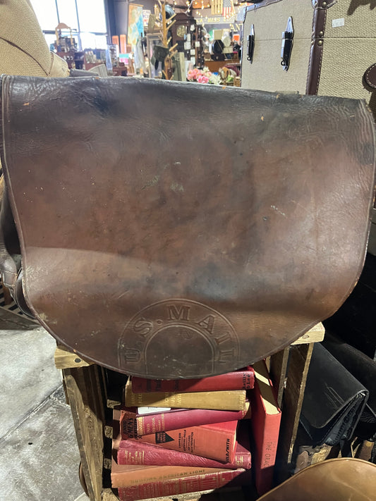 Leather US Mail Bag