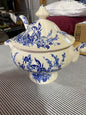 Vintage Blue and White Tureen