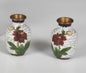 Pair of Miniature Chinese Cloisonné Vessels