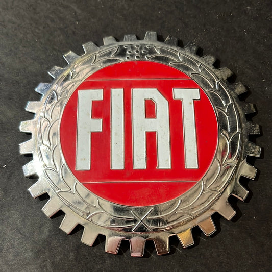 Fiat License Plate Topper