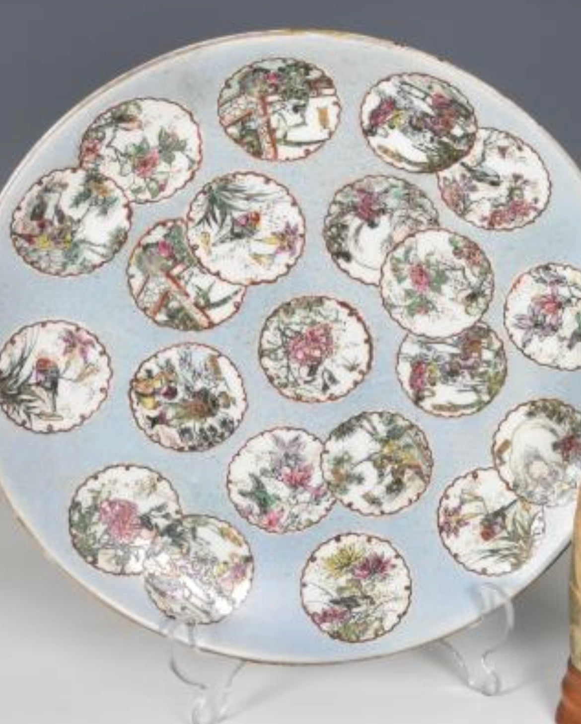 Vintage Chinese Porcelain Charger