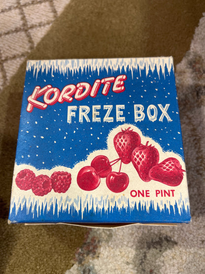 Vintage Frozen Food cartons