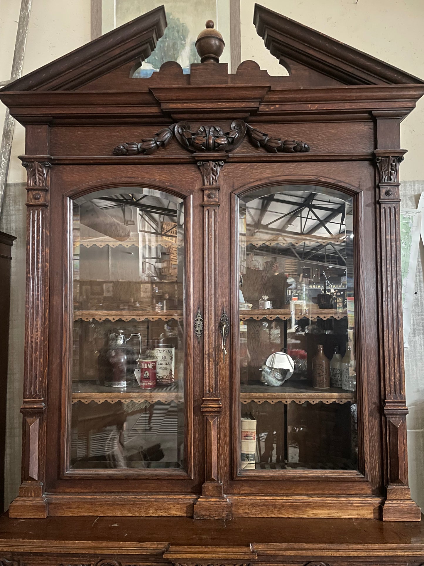 1890s Grand Hunt Cabinet