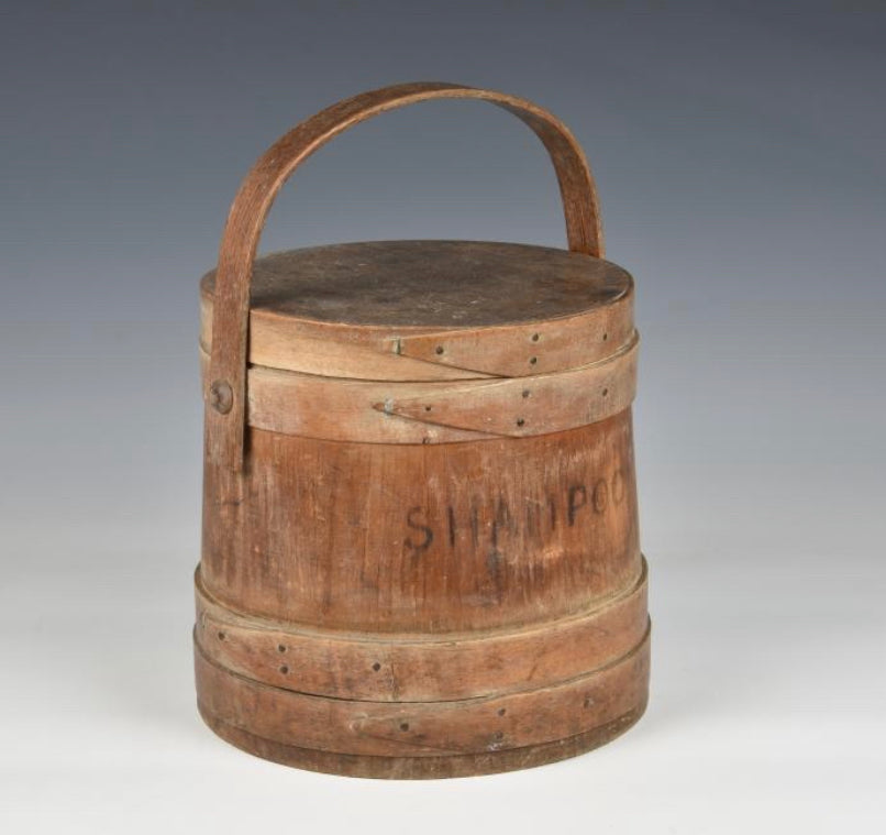 Antique Wooden Pail, Guernsey