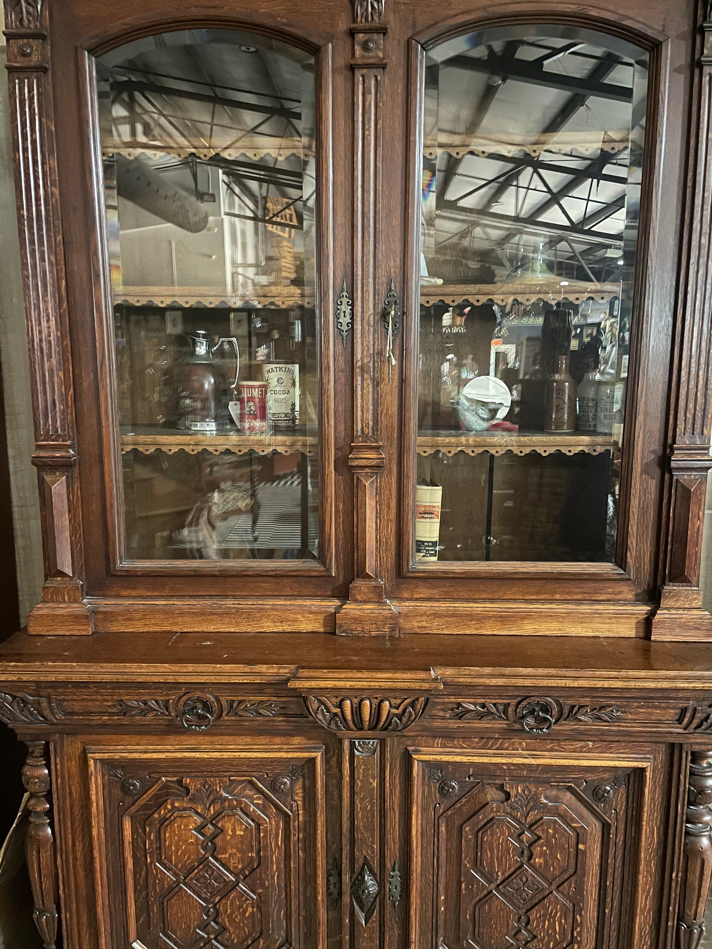 1890s Grand Hunt Cabinet