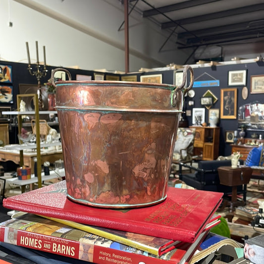 1800s Copper Pail from Massachusetts