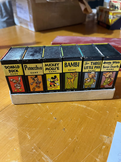 Vintage Mickey Mouse Library of Games