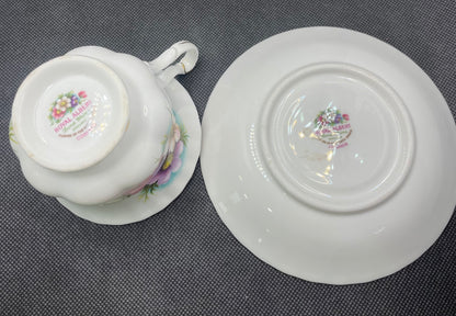 Vintage Royal Albert October Tea Cup & Saucer