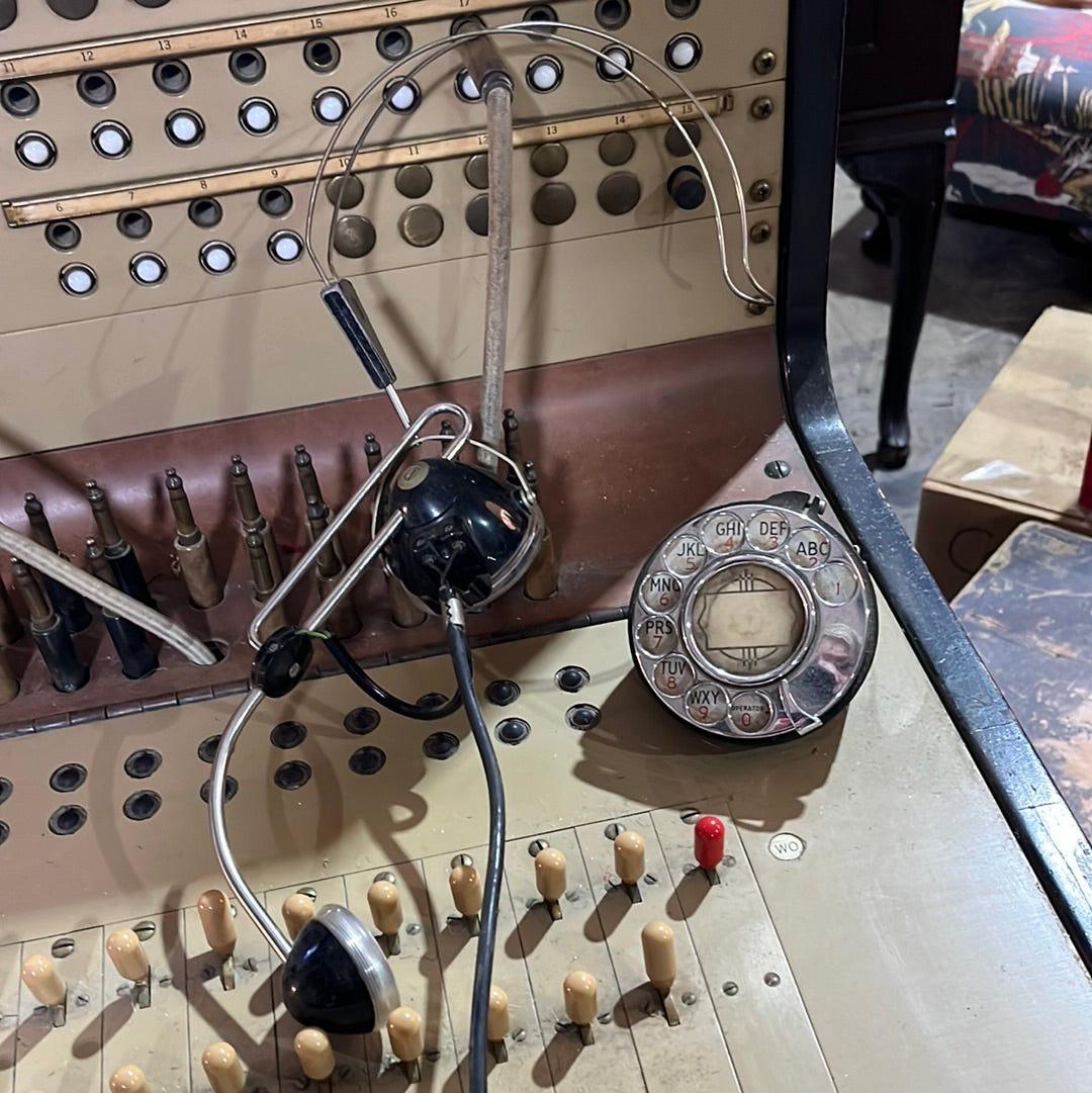 1940s Phone Operator Switchboard