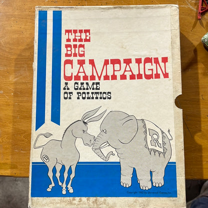 Vintage The Big Campaign Game