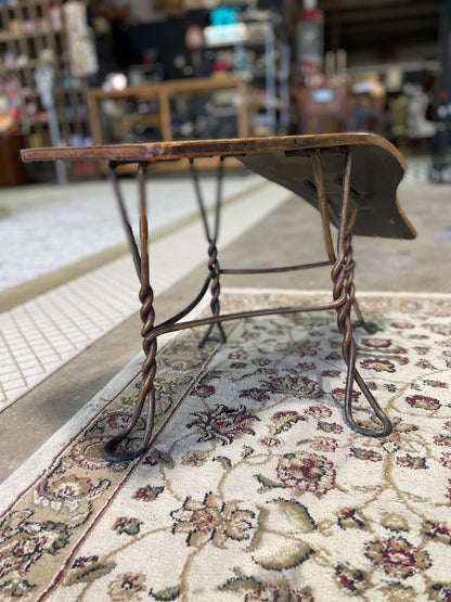 Antique Shoe Shine Stand