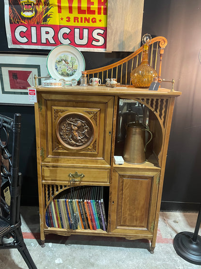 Antique Musical Cabinet